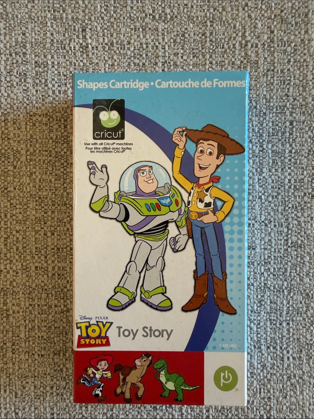 Disney Pixar Toy Story Shapes Cricut Cartridge New Not Linked